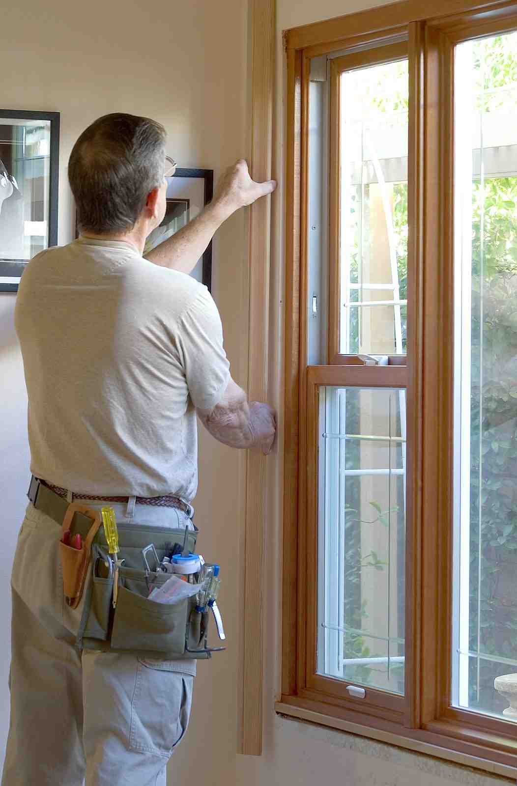 What is the advantage of double hung windows?