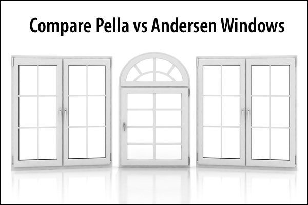 What is the difference between Andersen 100 200 and 400 series windows?