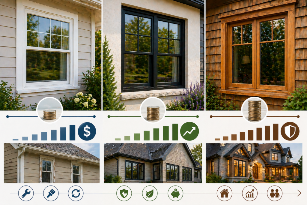 Window material comparison and benefits