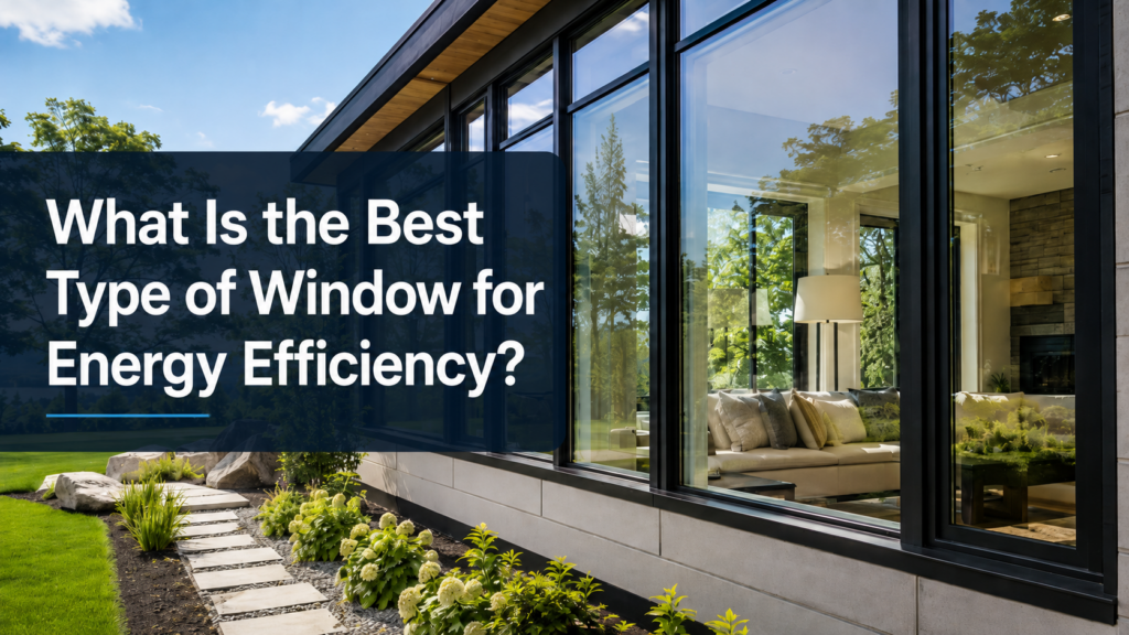 Best window types for energy efficiency